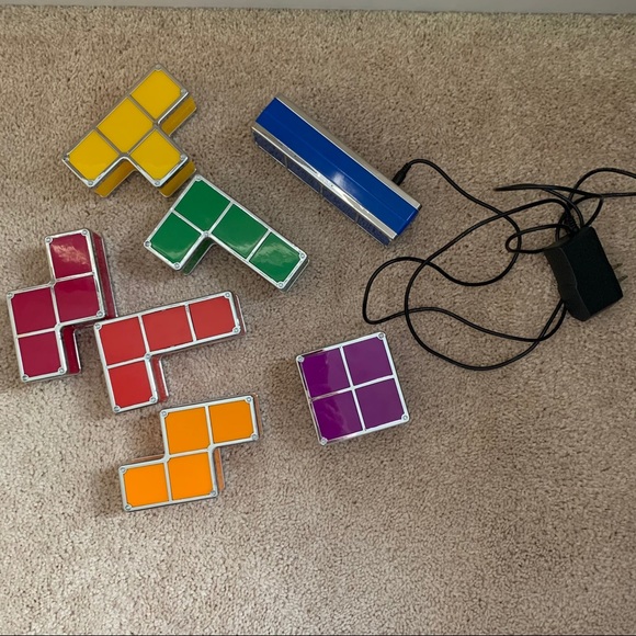 Accents Retro Tetris Light Up Blocks Poshmark